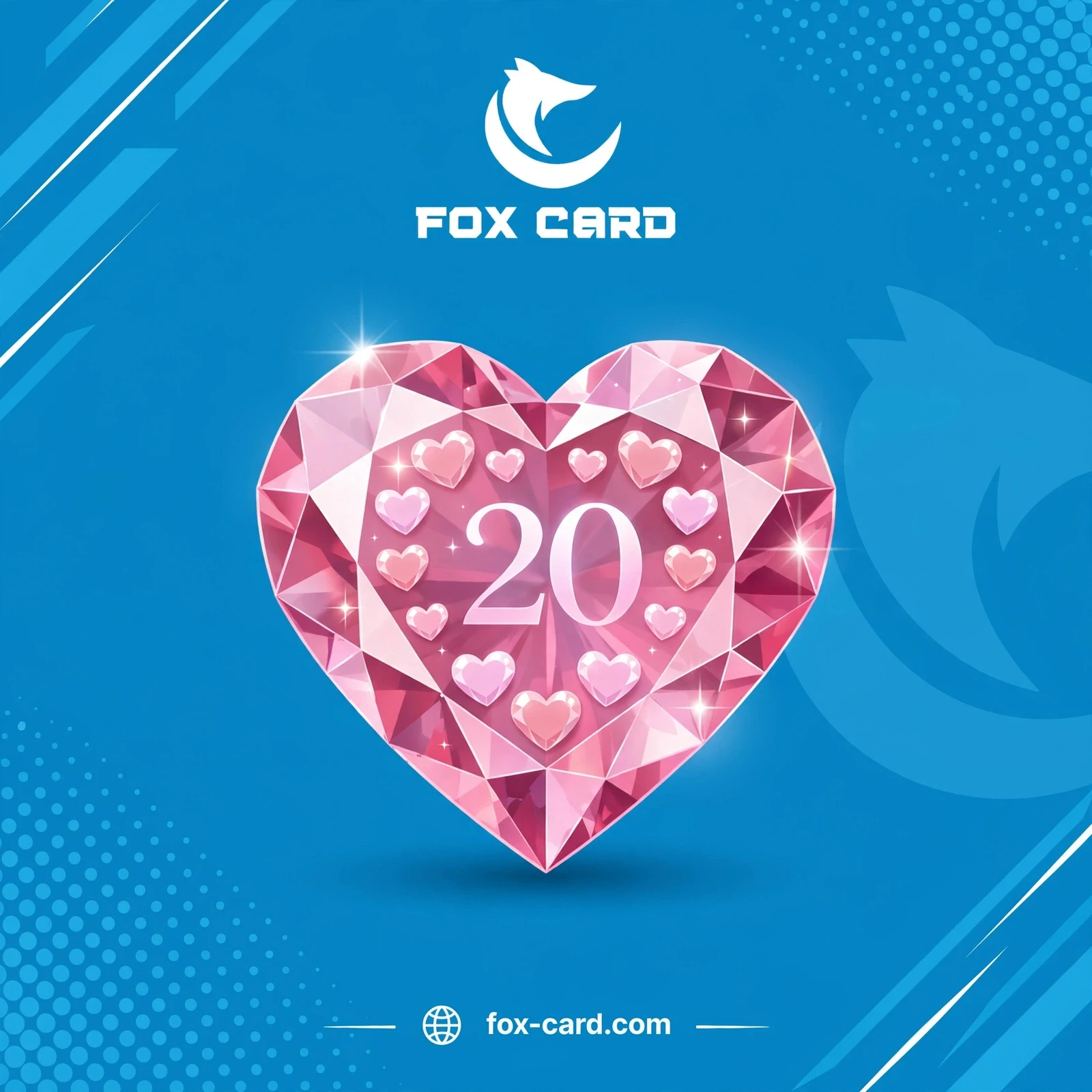 20 Heart Diamond